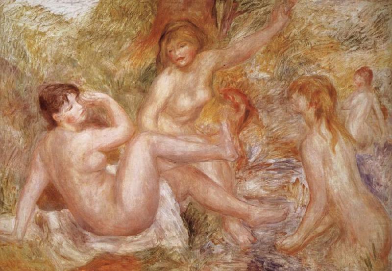 Variation of The Bather, Pierre Renoir